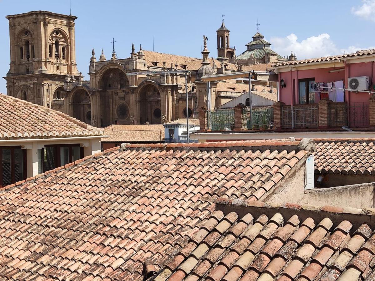 Atico Con Vistas En Granada Centro Leilighet Eksteriør bilde