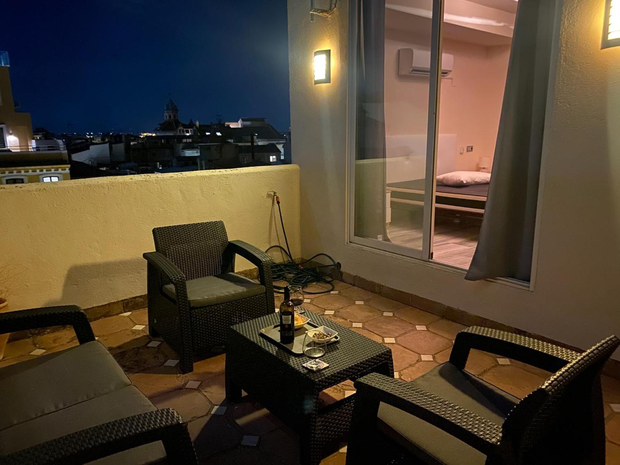 Atico Con Vistas En Granada Centro Leilighet Eksteriør bilde