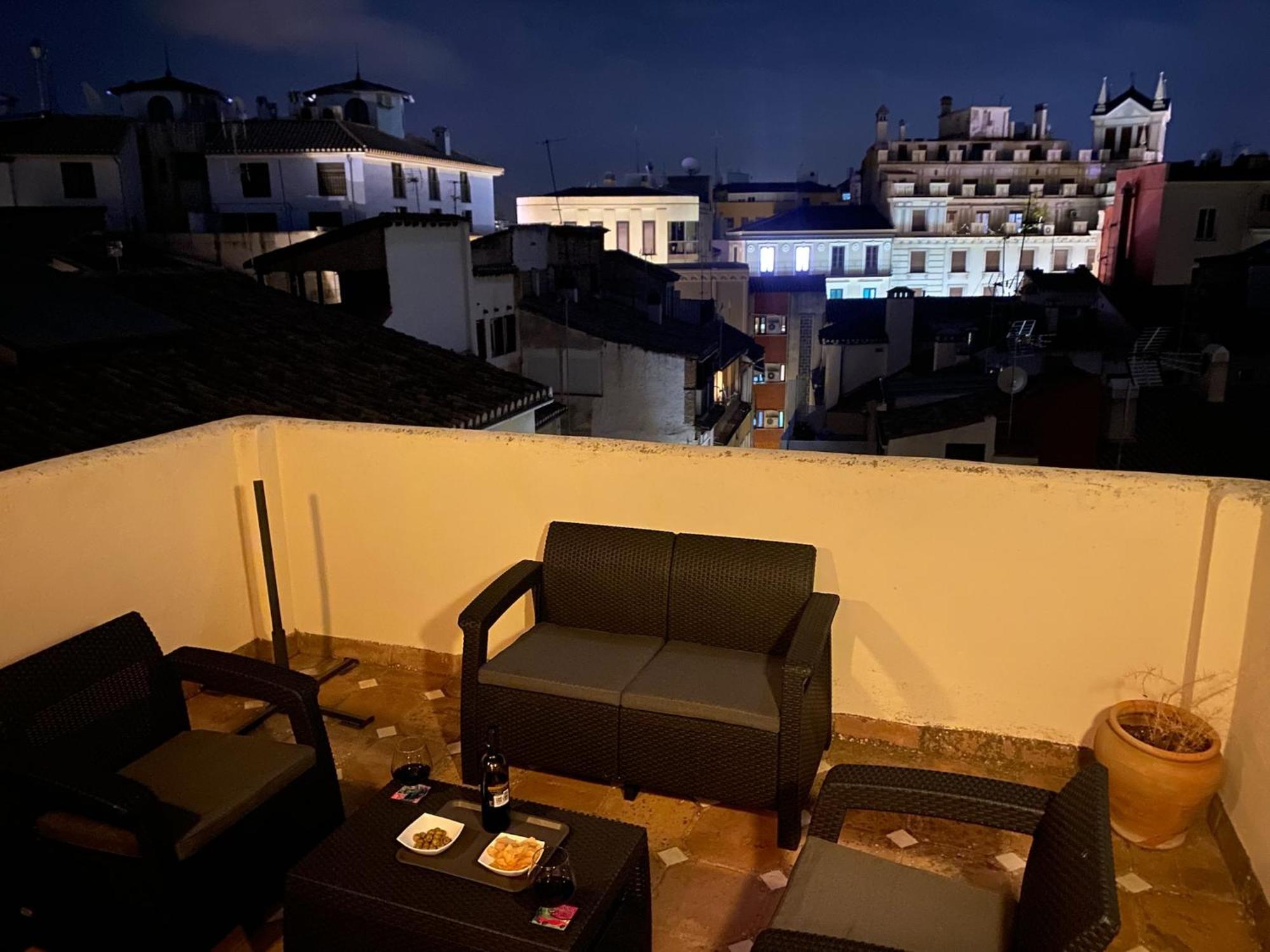 Atico Con Vistas En Granada Centro Leilighet Eksteriør bilde
